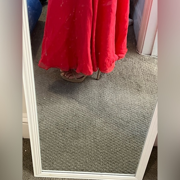 Alyce Designs Coral Beaded Pageant/Prom Gown - Picture 12 of 12